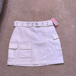 Juicy Couture cargo mini skirt